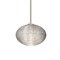 Besa Lighting Pape 10 Cord Pendant, Glitter, Satin Nickel Finish, 1x9W LED 1TT-4912GL-LED-SN - alternate 1